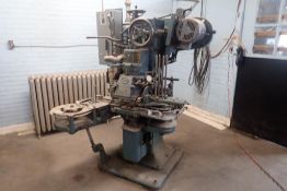 American Can Company Canco 00-6 Low Can Vacuum Closing Machine w/Vacuum Pump.