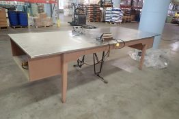 Heat Seal Station w/(2) Poly Jaw PJ Heat Sealers and 9'x47