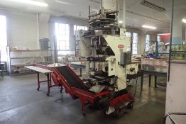 Package Machinery TW-H Transwrap Hustler Fill/Seal Machine w/Mobile 138