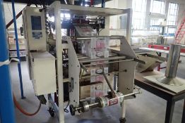 Lot of Hayssen 95-16HPR Form/Fill Machine w/Hayssen VOL Volumetric Cup Filler, etc.