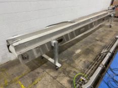 Stainless Steel Modular Belt Conveyor with Legs and Drive