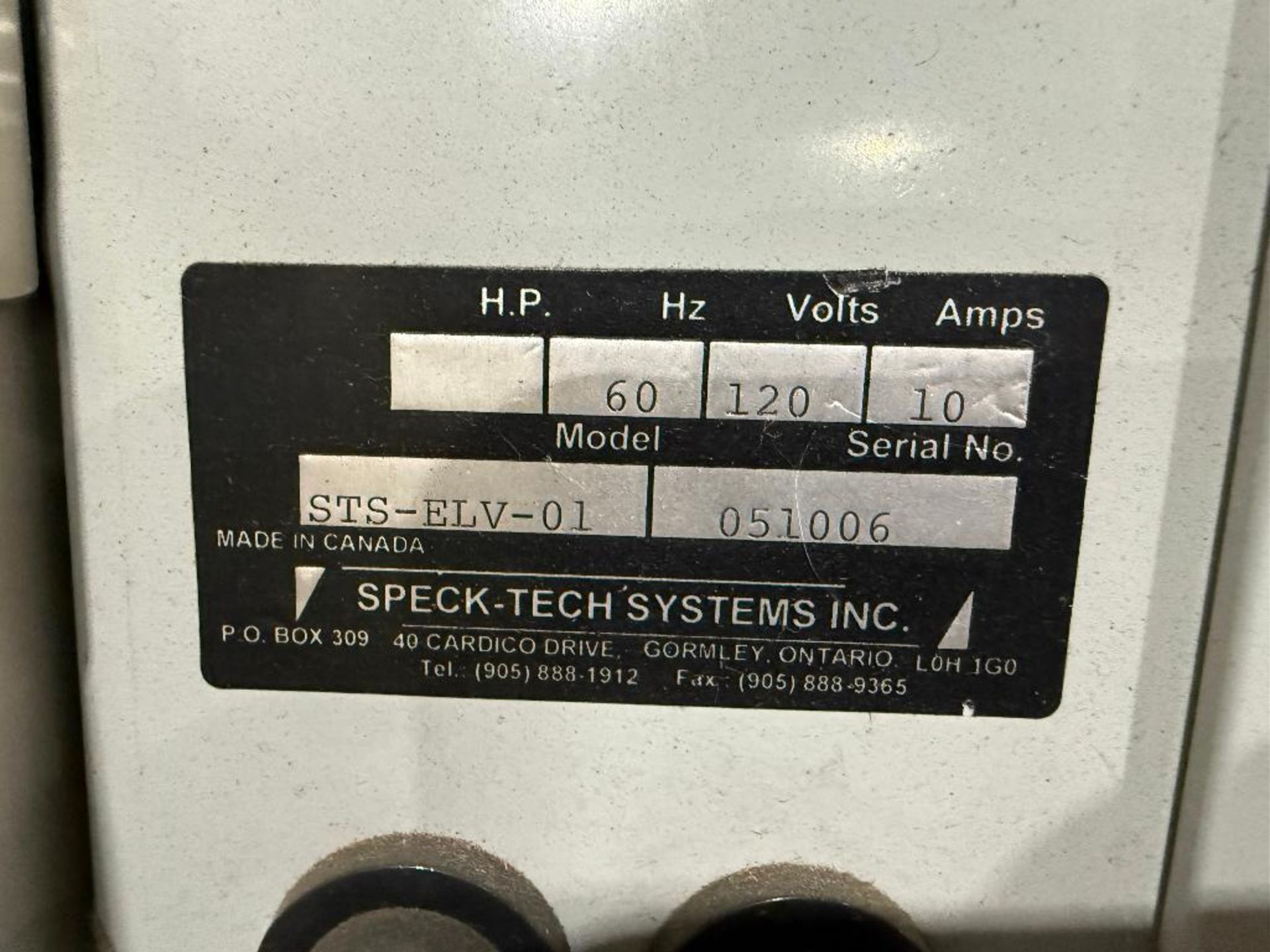 Speck-Tech Cap Elevator - Image 8 of 8