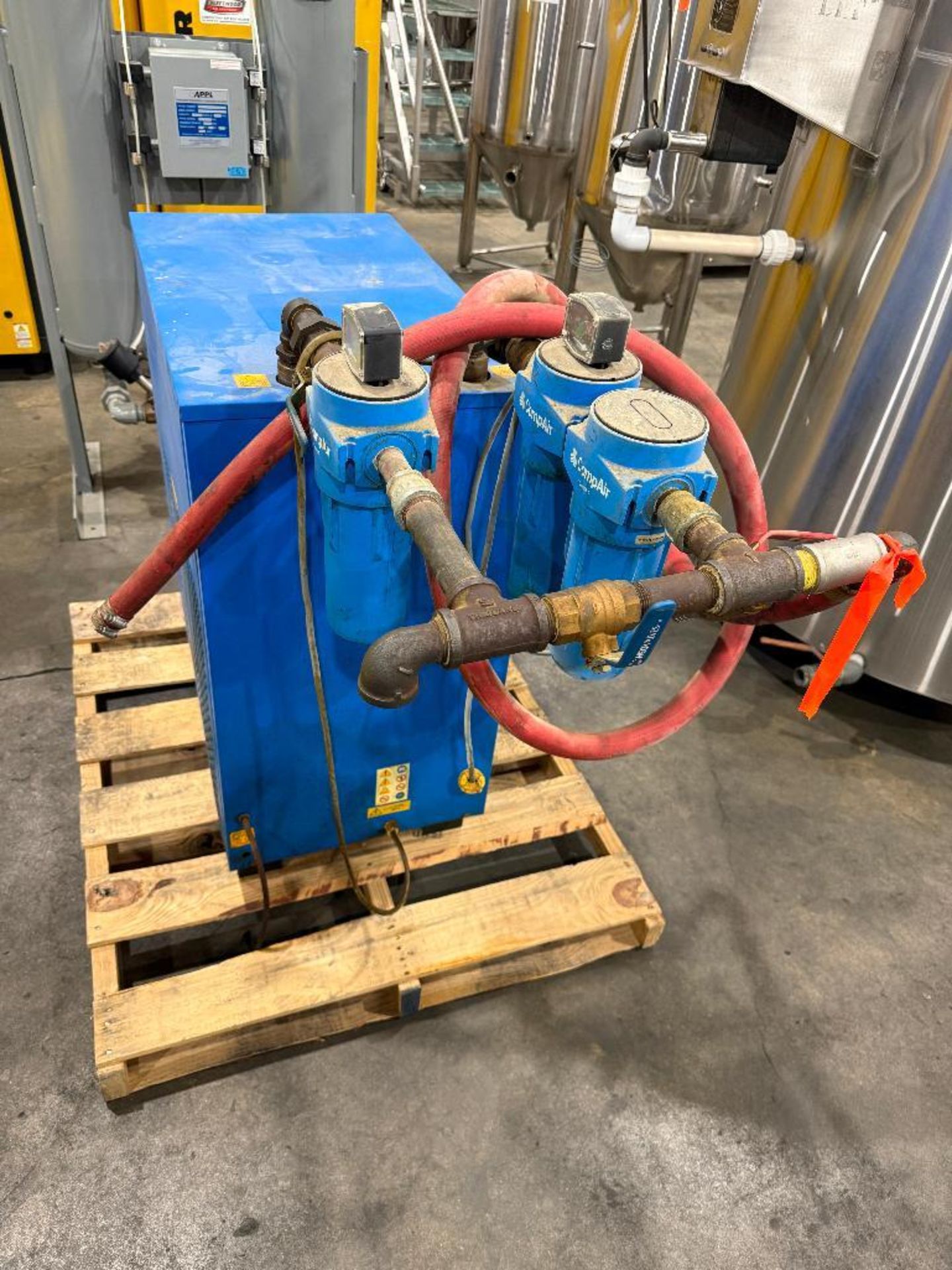 CompAir 25 Hp Screw Air Compressor and Dryer - Image 7 of 8