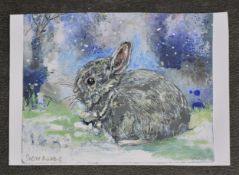 MURIEL MALLOWS - Snow Rabbit