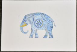 JANE RAY - Blue Elephant