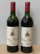 Ch Musar 1986, Bekaa Valley, Lebanon Two bottles