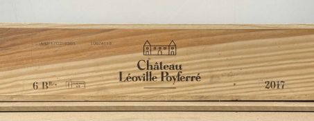 Ch Leoville Poyferre 2017, Saint Julien Six bottles