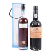 Quinta do Panascal 1984 vintage port, and a Warre's Otima 10 tawny port