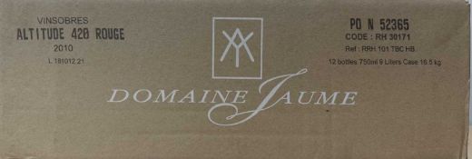 Domaine Jaume, Altitude 420, Vinsobres 2010 Twelve bottles