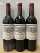 Ch Meaume, Bordeaux Superieur Seven 1992, five 1993