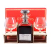 Hennessy Napoleon Cognac, a 'Library' decanter set