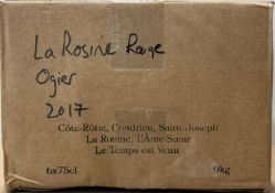 'La Rosine' 2017, Stephane Ogier, Syrah Six bottles