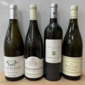 Ten assorted French white wines - Burgundy and Languedoc regions