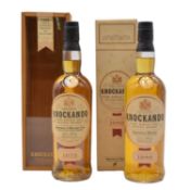 Knockando 1978 and 1980, two bottles of single Highland malt whisky