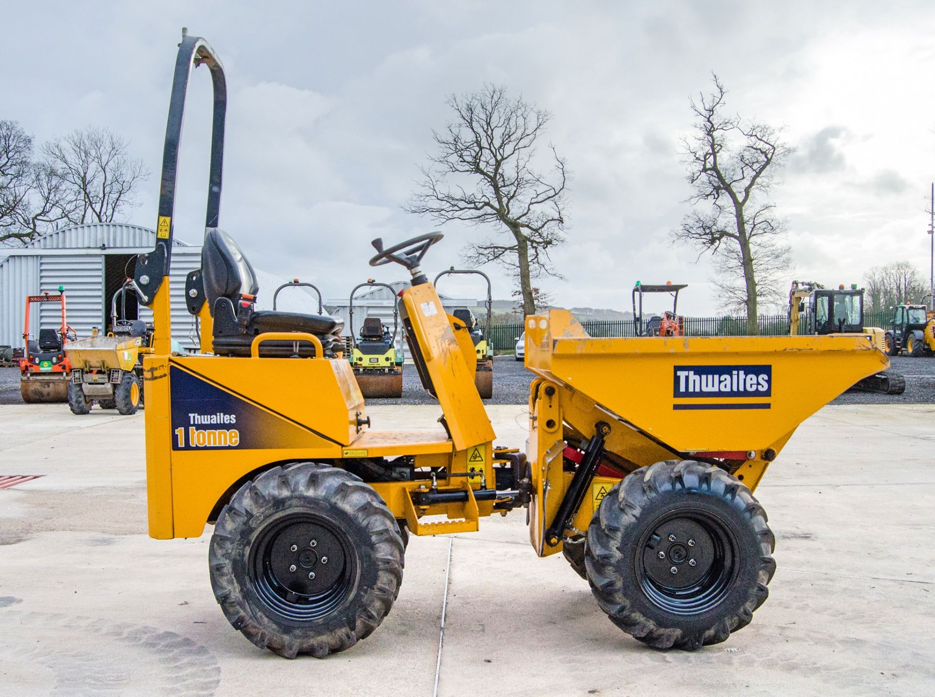 Thwaites 1 tonne Hi-tip dumper Year: 2021 S/N: 101F4618 Recorded Hours: 266 2108TWT904 - Image 7 of 21