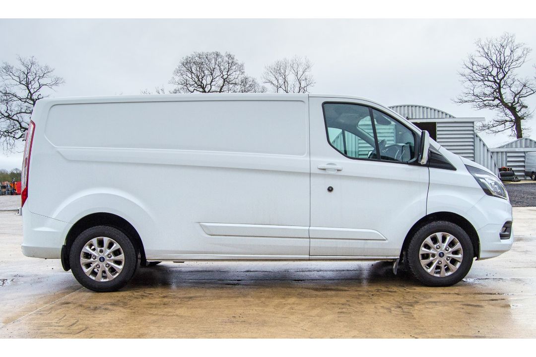 Ford Transit Custom 300 Limited Blue 6 speed manual panel van Registration Number: MW20 SFF Date - Image 7 of 30