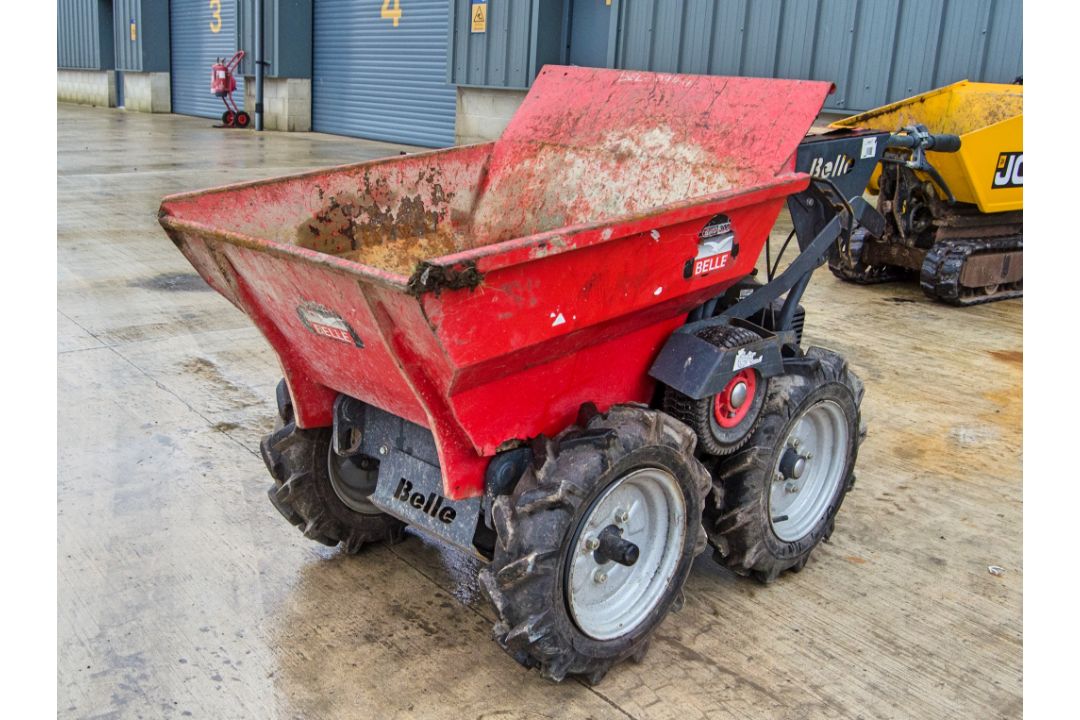 Belle BMD 300 petrol driven walk behind dumper Year: 2015 S/N: BMD25147162 BEL0944 - Image 1 of 12