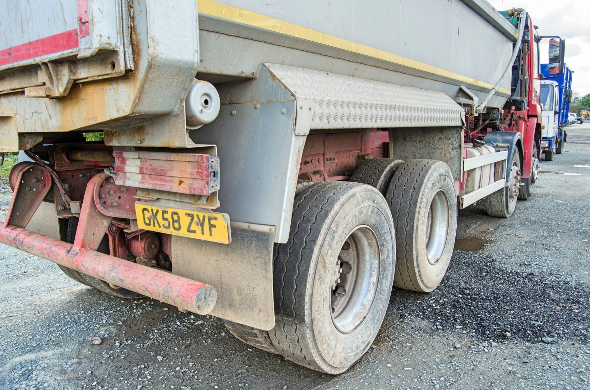 Mercedes Benz Axor 3240K 8x4 32 tonne grab tipper lorry Registration Number: GK58 ZYF Date of - Image 11 of 35