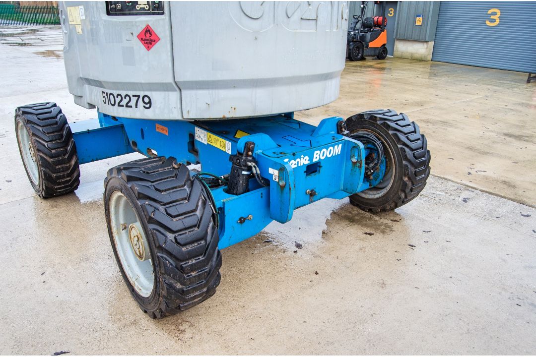 Genie Z45/25J diesel/battery electric 4 wheel drive articulated boom lift access platform Year: 2014 - Image 12 of 19