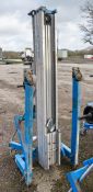 Genie SLA-15 manual material hoist c/w forks A747746