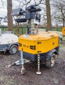 Generac VB-9 diesel driven 4-head LED fast tow mobile lighting tower S/N: 16000669 Recorded Hours: