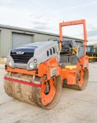 Hamm HD13VV double drum ride on roller Year: 2015 S/N: H2012857 Recorded Hours: 905 A681889