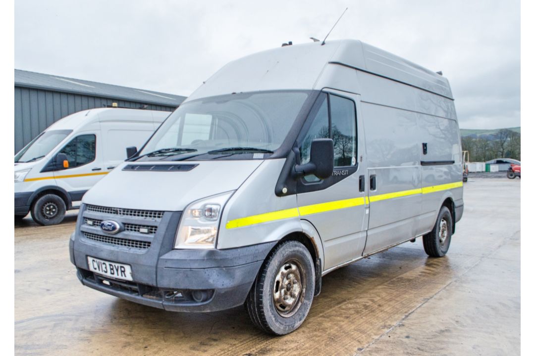 Ford Transit 125 T350 2198cc diesel RWD LWB 6 speed manual drain surveillance panel van Registration - Image 1 of 32