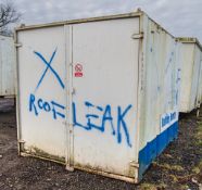 10ft x 8ft steel store site unit Open - No Key  A607756