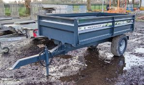 LWC PP2 8ft x 4ft single axle tipping trailer Year: 2022 S/N: 6932-1-1