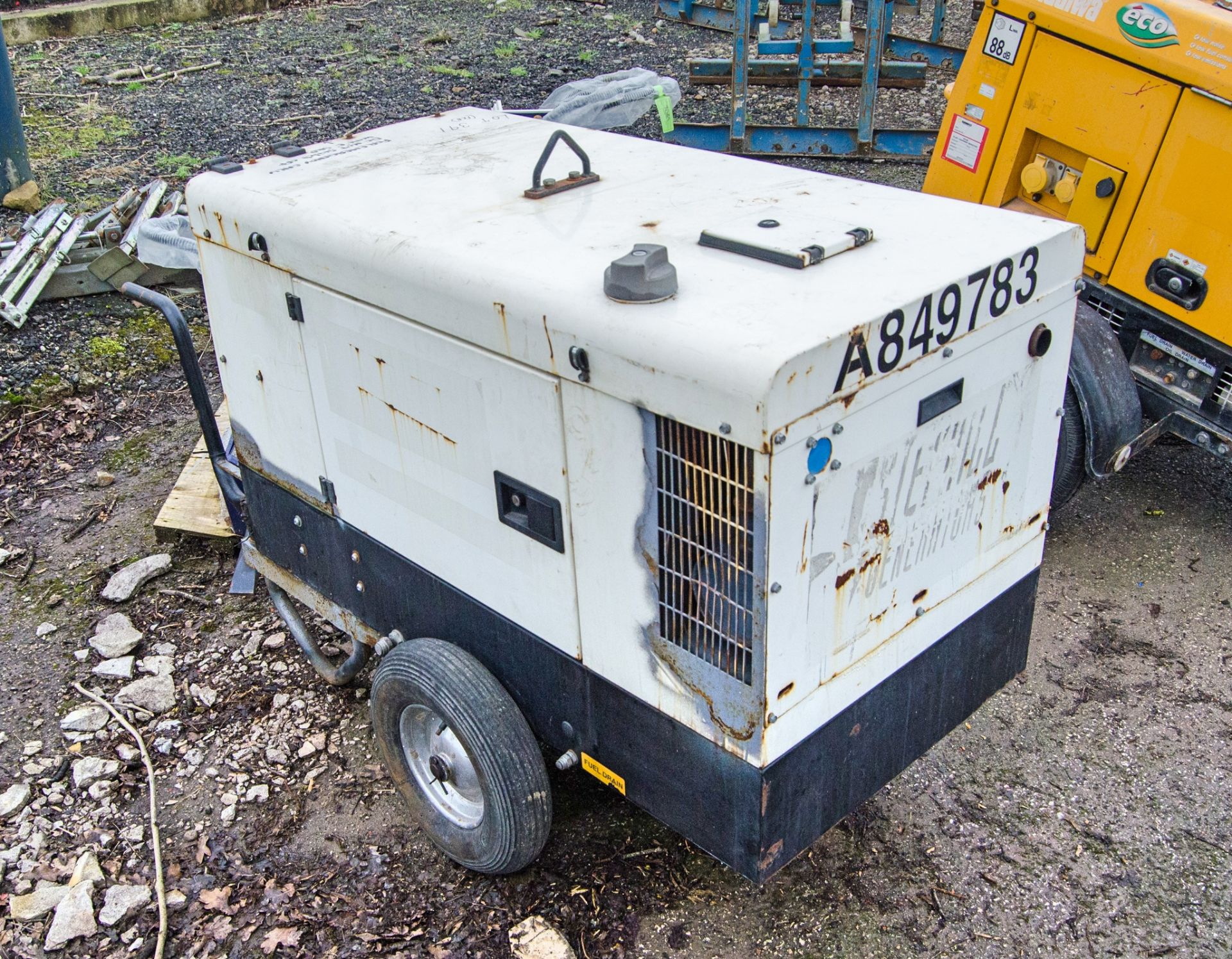 Stephill SSD1000S 10 kva diesel driven generator Recorded Hours: 685 A849783 - Image 4 of 8
