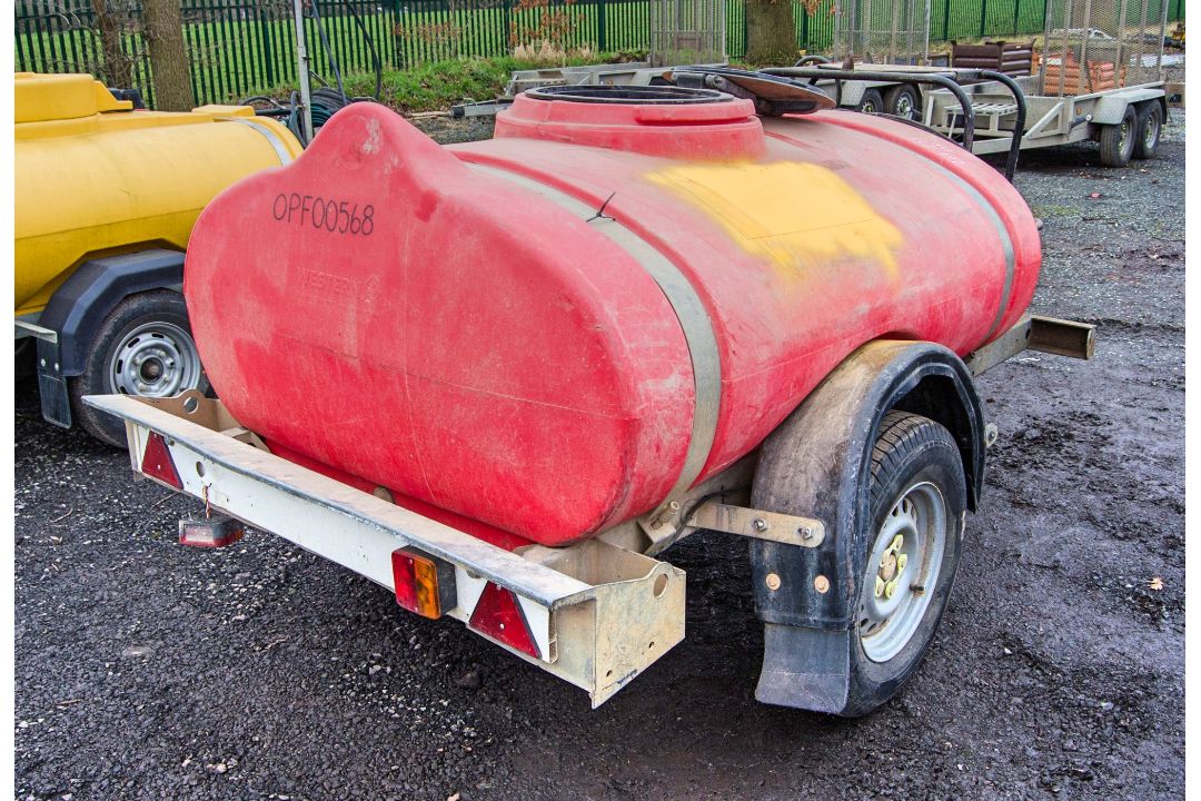 Western diesel driven fast tow pressure washer bowser PF00568 ** Engine parts missing ** - Image 3 of 7