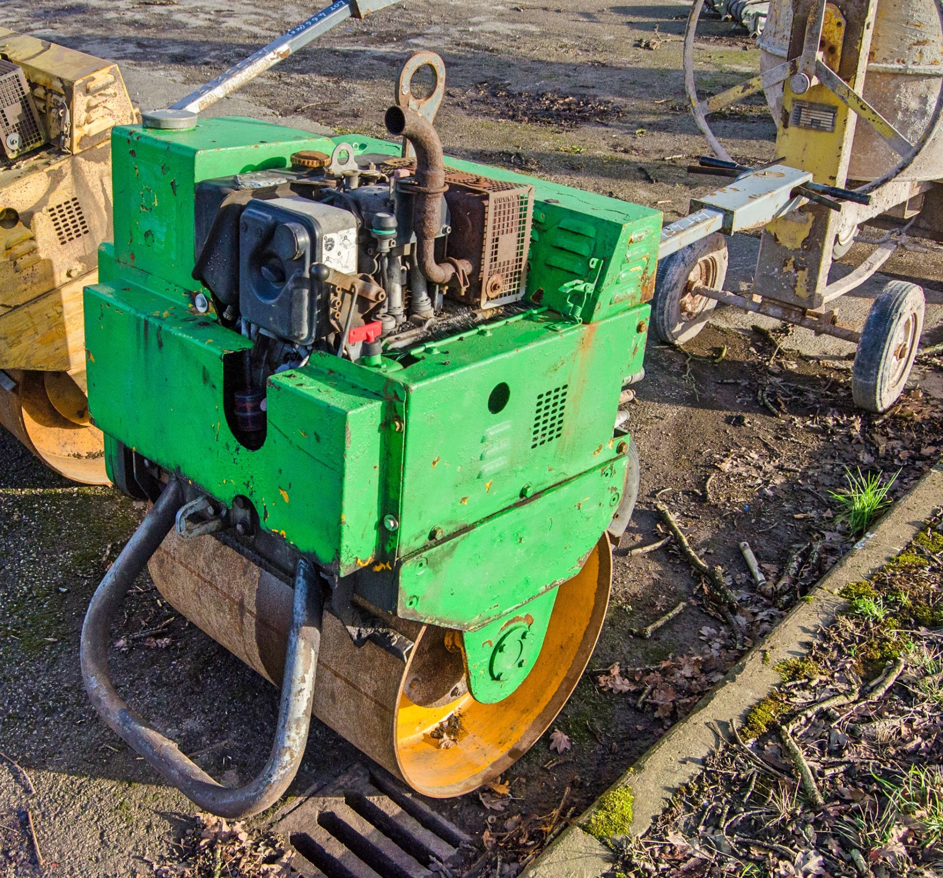 Terex MBR71 diesel driven single drum pedestrian roller/breaker Recorded hours: 642 A772551 - Image 2 of 3