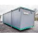 32ft x 10ft steel jack leg toilet/changing room site unit Comprising of Gents toilet(2 - cubicles, - Image 3 of 11