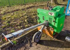 Terex MBR71 diesel driven single drum pedestrian roller/breaker Recorded hours: 642 A772551