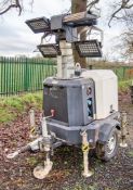 Generac V20 diesel driven 4-head LED fast tow mobile lighting tower Year: 2017 S/N: 1705275 Recorded