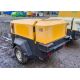 Doosan 7/41 diesel driven fast tow mobile air compressor Year: 2013 S/N: 431907 Recorded Hours: 1445 - Image 4 of 9