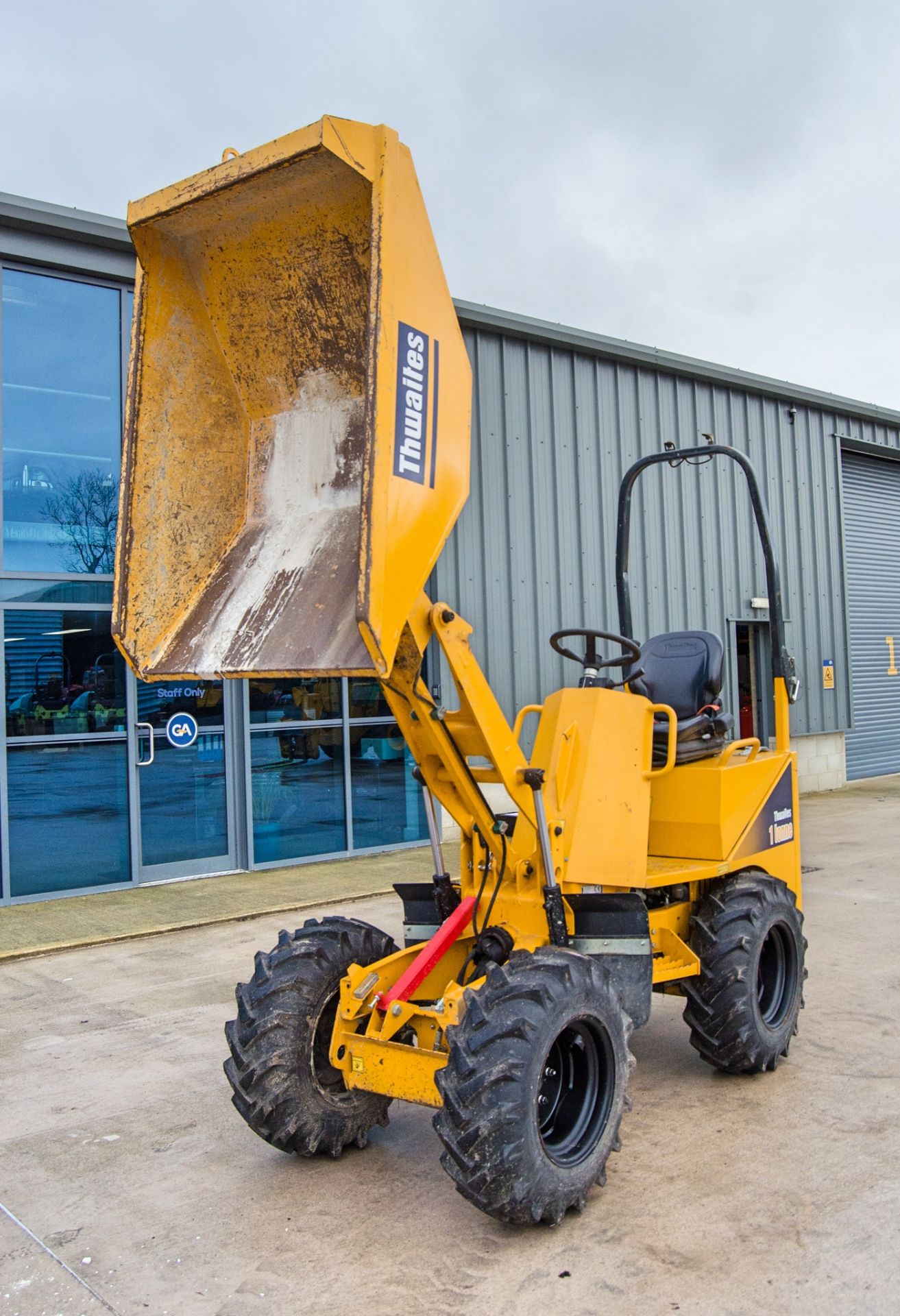 Thwaites 1 tonne hi-tip dumper Year: 2021 S/N: 118F4240 Recorded Hours: 239 - Image 9 of 22