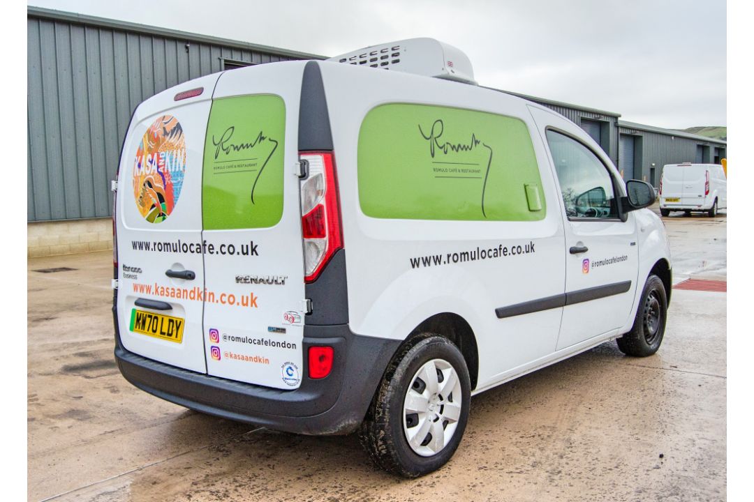 Renault Kangoo ML20 I ZE Business electric refrigerator panel van Registration Number: MW70 LDY Date - Image 3 of 28