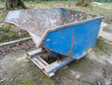 Conquip steel tipping skip LF07Z307