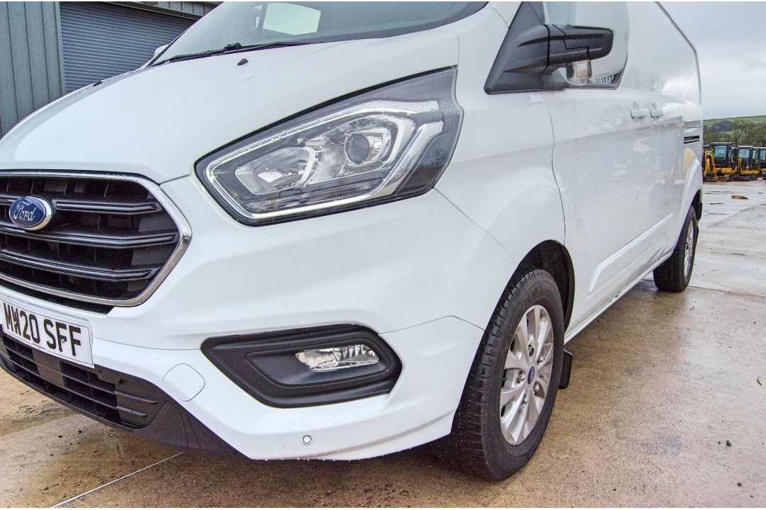 Ford Transit Custom 300 Limited Blue 6 speed manual panel van Registration Number: MW20 SFF Date - Image 9 of 30