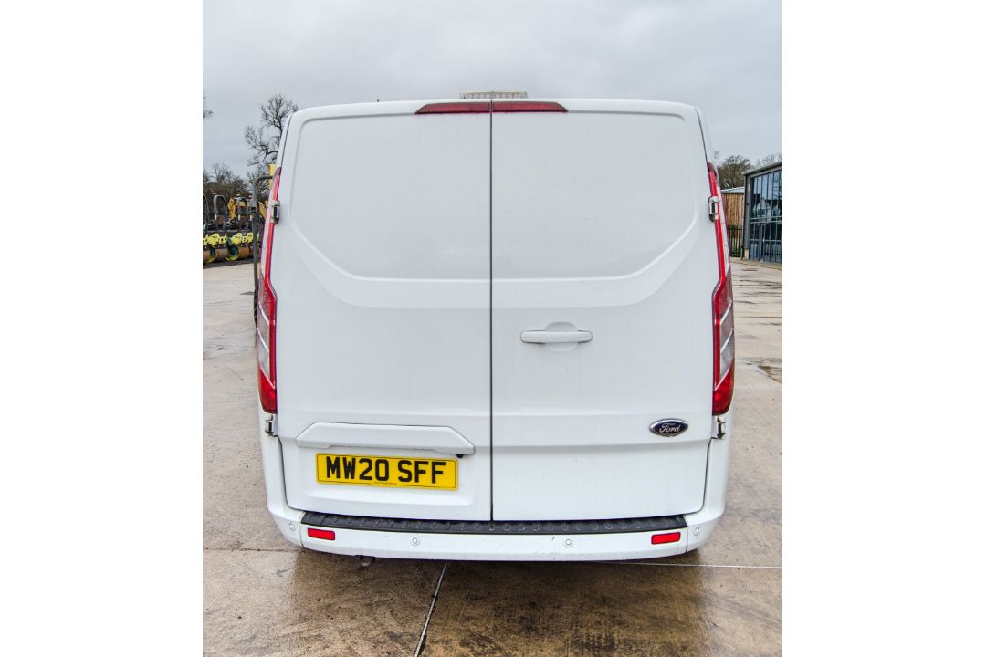 Ford Transit Custom 300 Limited Blue 6 speed manual panel van Registration Number: MW20 SFF Date - Image 6 of 30