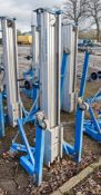 Genie SLA-10 manual material hoist c/w forks INTH01848