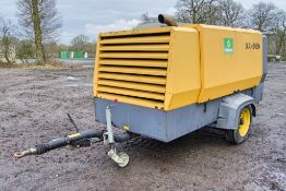 Atlas Copco XAHS 237 diesel driven fast tow mobile air compressor Year: 2008 S/N: 80731015