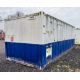 24ft x 9ft steel anti-vandal steel office/canteen site unit BV0509 ** No keys but unlocked ** - Image 4 of 6