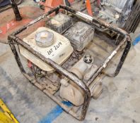 Petrol driven water pump