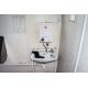 32ft x 10ft steel jack leg toilet/changing room site unit Comprising of Gents toilet(2 - cubicles, - Image 8 of 11