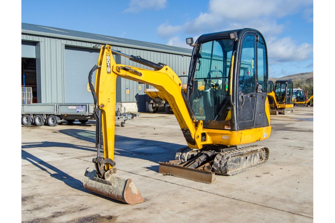 JCB 8018 CTS 1.5 tonne rubber tracked mini excavator Year: 2017 S/N: 2583619 Recorded Hours: 2700 - Image 1 of 26