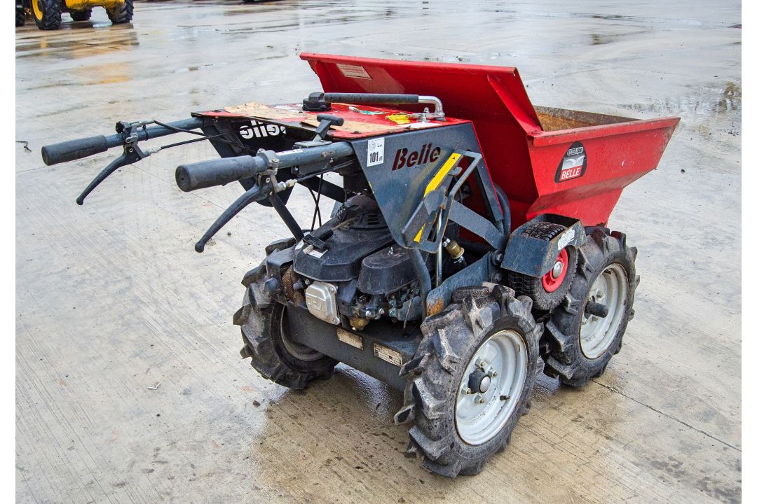 Belle BMD 300 petrol driven walk behind dumper Year: 2015 S/N: BMD25147162 BEL0944 - Image 3 of 12