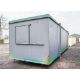 32ft x 10ft steel jack leg toilet/changing room site unit Comprising of Gents toilet(2 - cubicles, - Image 4 of 11