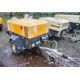 Doosan 7/41 diesel driven fast tow mobile air compressor Year: 2014 S/N: 432799 Recorded Hours: 1490 - Image 2 of 9